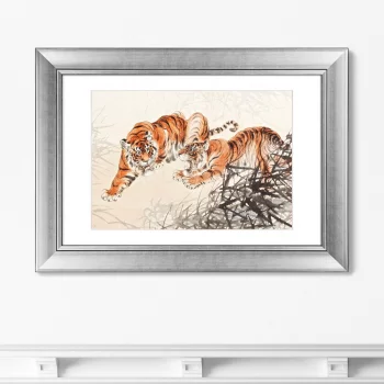Постер Tiger in the Bush 71X51 CM