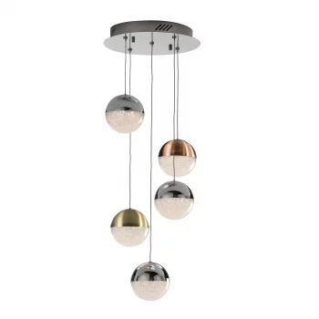 Подвесная люстра Sphere 5L LED 33X90 CM