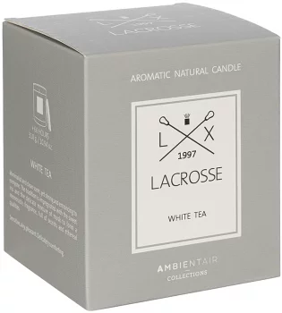Свеча ароматическая Lacrosse White Tea 60 часов горения