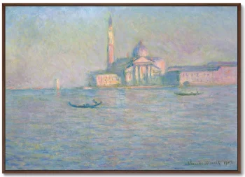 Постер The Church of San Giorgio Maggiore Venice 105X75 CM