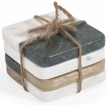 Набор из 4 подставок под стаканы Wilmina 10X10 CM