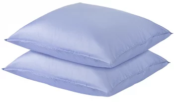 Набор наволочек из сатина Essential 70X70 / 70X70 CM сиреневого цвета