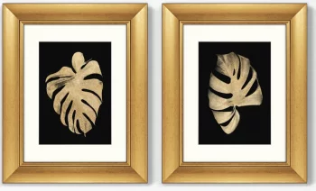 Диптих Golden leaves 41X51 / 41X51 CM