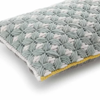 Декоративная подушка Silai Cushion 60X35 CM серо-голубая