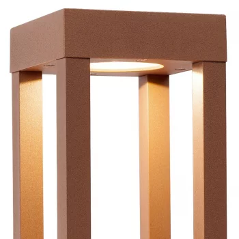 Проблесковый маячок Agra 650 коричневый 2700K 10,8X10,8X65 CM