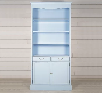 Книжный шкаф Leontina Blue 104X40X220 CM