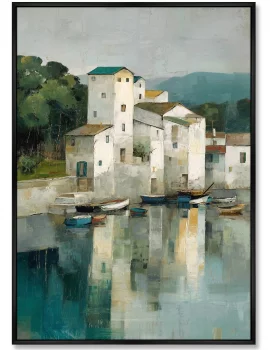Постер на холсте A Lake that Holds Memories 75X105 CM