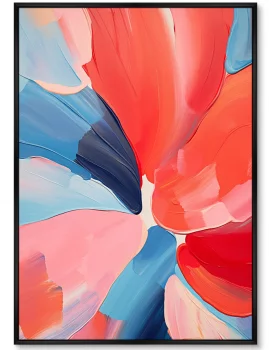 Постер на холсте The blooming flowers 75X105 CM