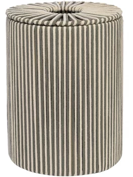 Корзина плетеная Dholak Grey Ethnic 30X30X40 CM