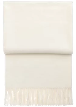 Плед из шерсти альпаки Luxury 200X130 CM Off white
