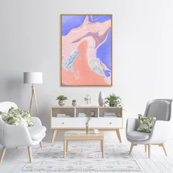 Постер на холсте Island in the Ocean 75X105 CM