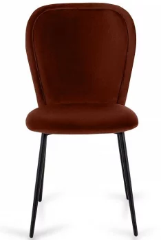 Стул Lenny 46X61X85 CM коричневого цвета