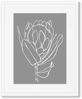Диптих Minimalistic flower Couple 42X52 / 42X52 CM