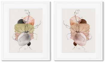 Набор из двух постеров The Natures heart 42X52 / 42X52 CM