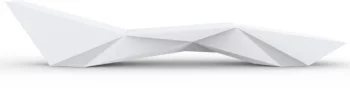Шезлонг Faz Sun Chaise 204X70X42 CM белого цвета