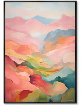 Постер на холсте The Hills 75X105 CM
