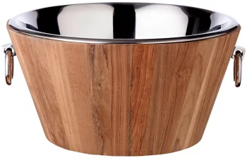 Емкость для охлаждения вина из тика и стали Rofer 52X46X23 CM