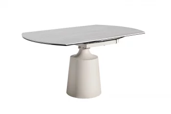 Стол обеденный раскладной с керамической столешницей 90X150X75 CM