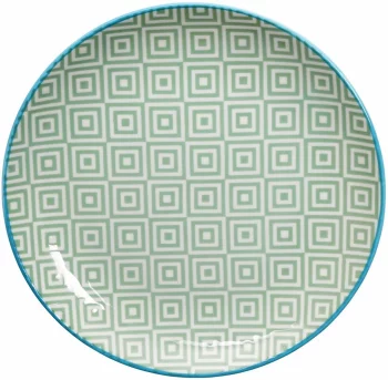 Тарелка Geo Eclectic Petrol Ø21 CM