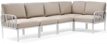 Диван садовый с подушками Komodo 294X154X88 CM