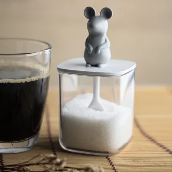 Банка с ложкой Lucky Mouse Seasoning  250 ml
