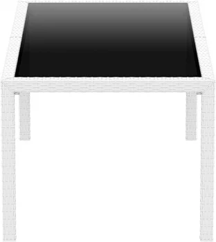 Стол садовый Tahiti 180X94X75 CM белый