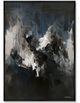 Постер на холсте Forest at Night Under the Moon 75X105 CM