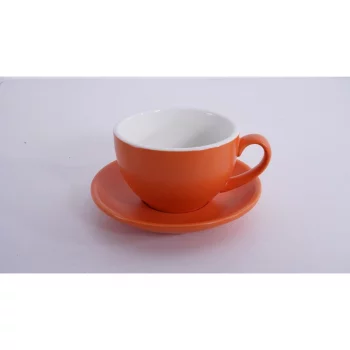Чайная пара 350 мл оранжевая матовая Barista (Бариста) P.L. Proff Cuisine [6]