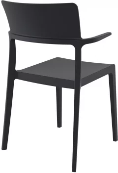 Стул Plus 58X55X84 CM чёрного цвета