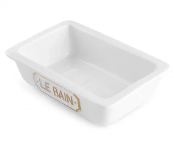 Мыльница Le Bain blanc 13,7X9X4 CM