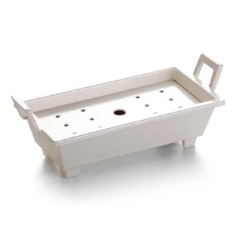 Блюдо для подачи 34,8*15,9*12,7, см прямоуг. White пластик меламин P.L. Proff Cuisine