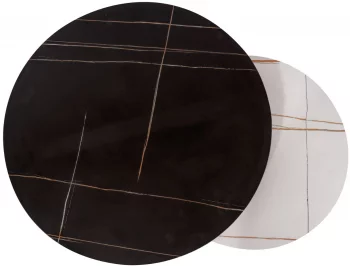 Комплект столиков Kora 80X80X45 / 60X60X40 CM