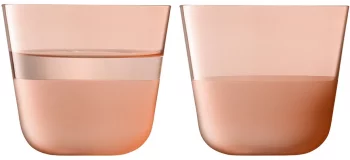 Набор из двух стаканов Arc Contrast 260 ml коралловые