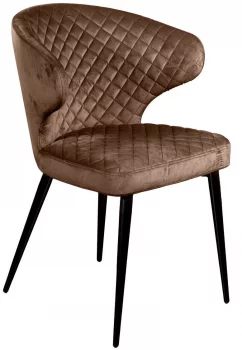 Стул Richard 56X56X81 CM коричневый