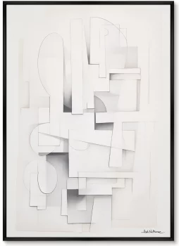 Постер на холсте Search for the shapes 75X105 CM