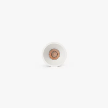 Белый встраиваемый точечный светильник Tulipa 8,2X8,2X10,6 CM