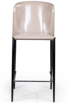 Стул полубарный Albert 44X55X99 CM капучино
