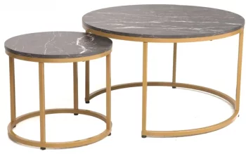 Комплект столиков Dion 80X80X48 / 48X48X42 CM