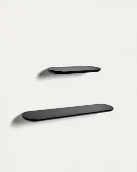 Набор из 2 полок из МДФ с лаковым покрытием Arely 35/55 CM