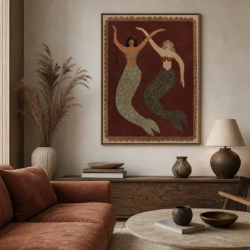 Постер Dance of the Depths 90X120 CM