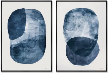 Набор из двух постеров на холсте The Shape of the Air 75X105 / 75X105 CM