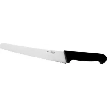 Нож кондитерский 25 см волнистое лезвие PRO-Line черная ручка P.L. Proff Cuisine