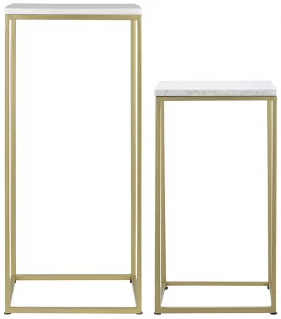 Набор столиков Mayen 30X30X56 / 34X34X75 CM