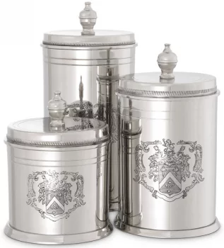Набор из трёх ёмкостей для хранения Gaston 13X13X23 / 13X13X18 / 13X13X16 CM