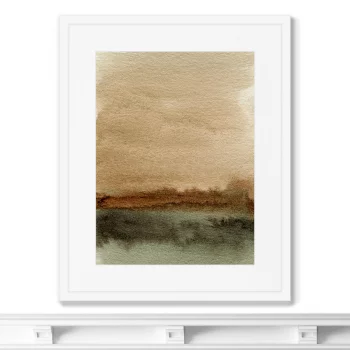 Постер Late autumn landscape 42X52 CM