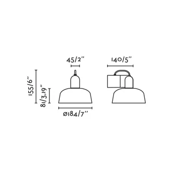 Зеленый металлический настенный светильник Tatawin 14X15.5 CM