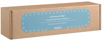 Свеча декоративная Edge 5X5X26 CM бирюзового цвета