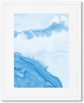 Диптих Mountain peaks in the snow 42X52 / 42X52 CM