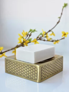 Мыльница МЁД 11X11X4 CM