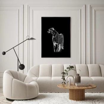 Постер на холсте Cheetahs 75X105 CM